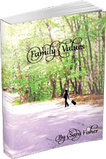 Paperback book printed by Lightning Press and perfect bound - Family Values