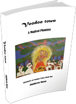 Paperback book printed by Lightning Press and perfect bound - Voodoo Town