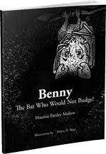 Paperback children's book printing by Lightning Press and perfect bound - Benny The Bat