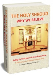 Hardback book printed by Lightning Press and case bound - The Holy Shroud Why We Believe